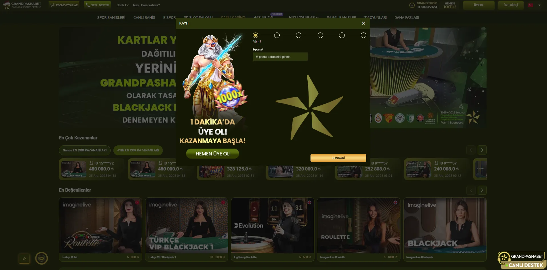 Adım Adım Grandpashabet Giriş İşlemi Nasıl Yapılır?